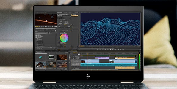 HP Spectre x360 13-aw0020nr Convertible Laptop (6XL31AV)- Intel Core i7-1065G7 Processor, 16GB RAM, 1TB SSD, Windows 10 Home, 13.3 Inch FHD Touch Screen Display, 1 Year Warranty (6XL31AV) - Image 2