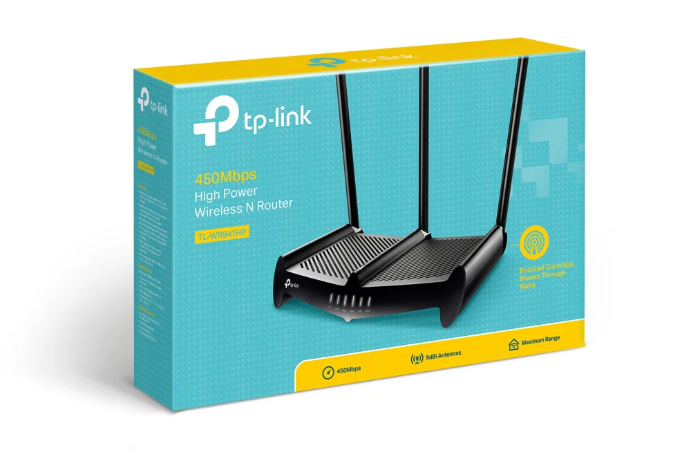 TP-Link 450Mbps High Power Wireless N Router - TL-WR941HP - Image 5