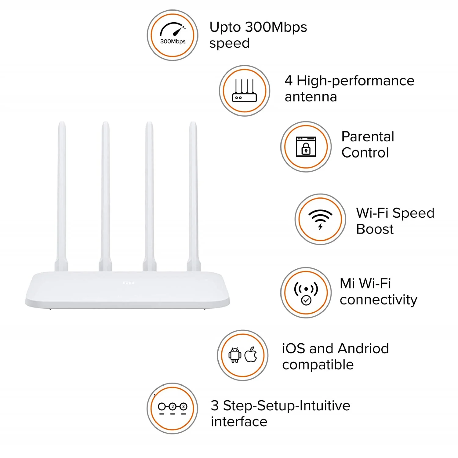 Xiaomi Router 4A Gigabit Edition 2.4ghz 5ghz 1167mbps 16MB DDR3 64MB (B08HBNCVCM) - Image 4