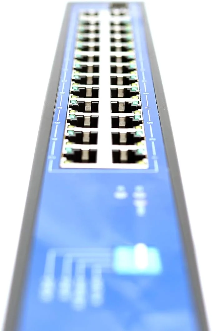 CP Plus 24 Port AI PoE Switch (CP-ANW-HP24G2F1-25) - Image 2
