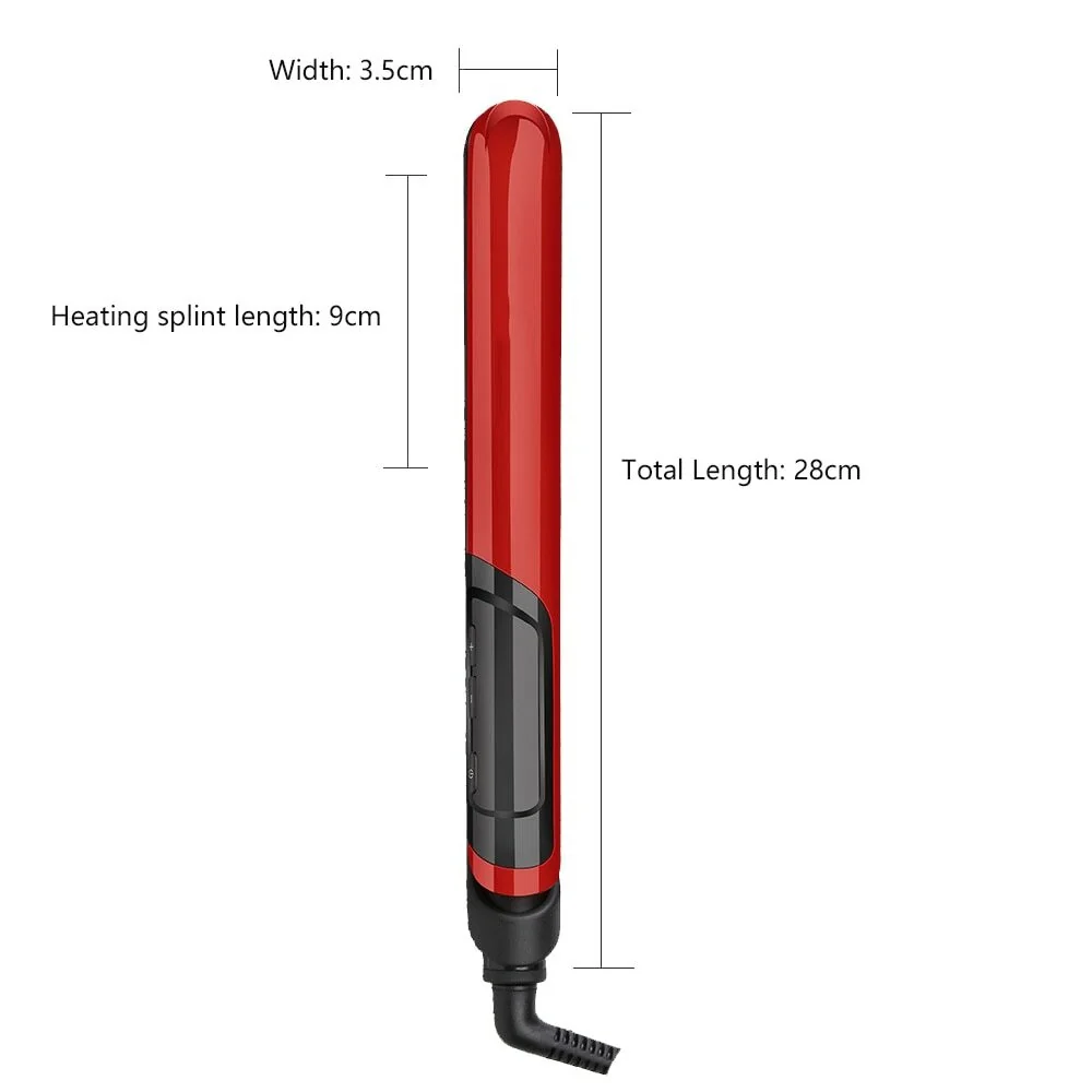 Cronier 2-in-1 Professional Ceramic CR-802 Hair Straightener Fast Heating Flat Iron - Image 5