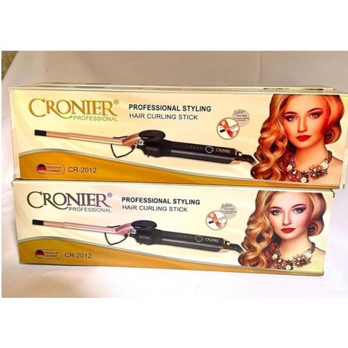 Cronier CR-2012 Professional Hair Tongs Curling Stick – Ceramic Technology for Smooth, Long-Lasting Curls - Image 2