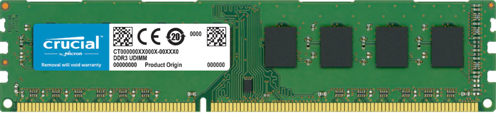 Crucial Desktop RAM DDR3L 8GB 1600 (CT102464BD160B)