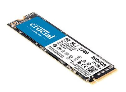 Crucial P2 3D NAND NVMe™ PCIe® M.2 2280 SSD -2TB (CT2000P2SSD8) - Image 2