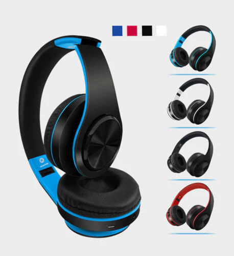 D-422 Wireless Bluetooth Over Ear Headphones - Image 5