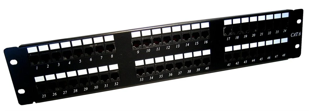 D-link 48 Port Cat 6 Unshielded patch panel