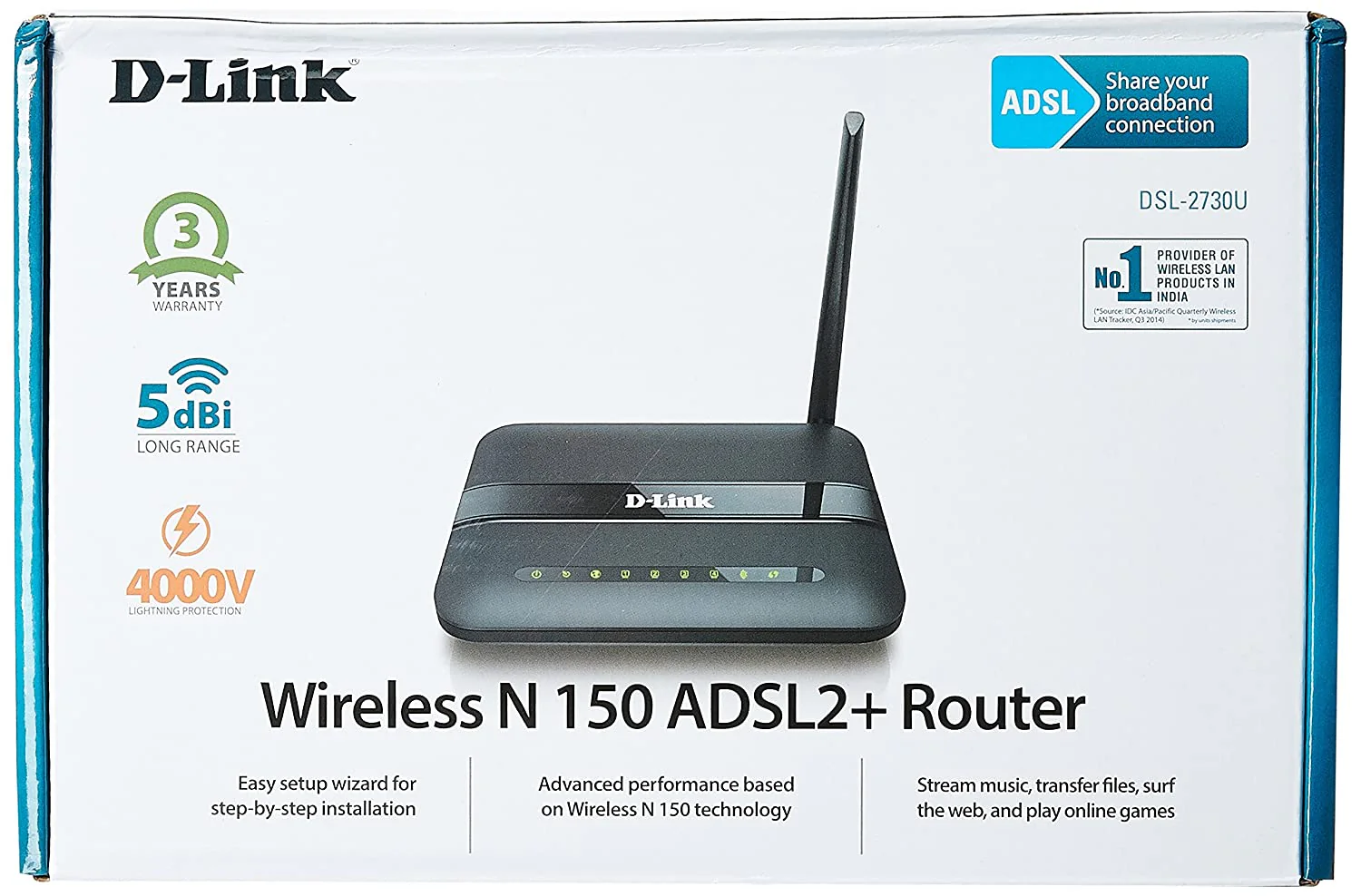 D-Link Wireless N150 ADSL2 Modem Router - Image 4