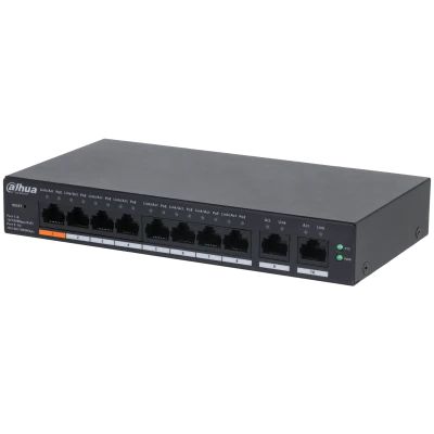 Dahua DH-CS4010-8ET-60 10-Port Cloud Managed Desktop Switch with 8-Port PoE - Image 2