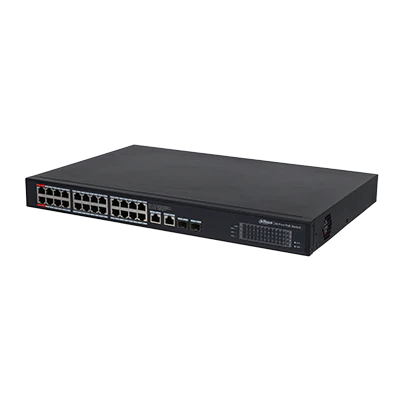 Dahua DH-PFS3228-24GT-240-V2 28-Port Unmanaged Gigabit Switch with 24-Port PoE
