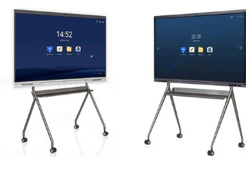 Dahua DHI-PKC-MS0A Mobile Stand – Heavy-Duty Adjustable Cart for Smart Interactive Displays & Whiteboards