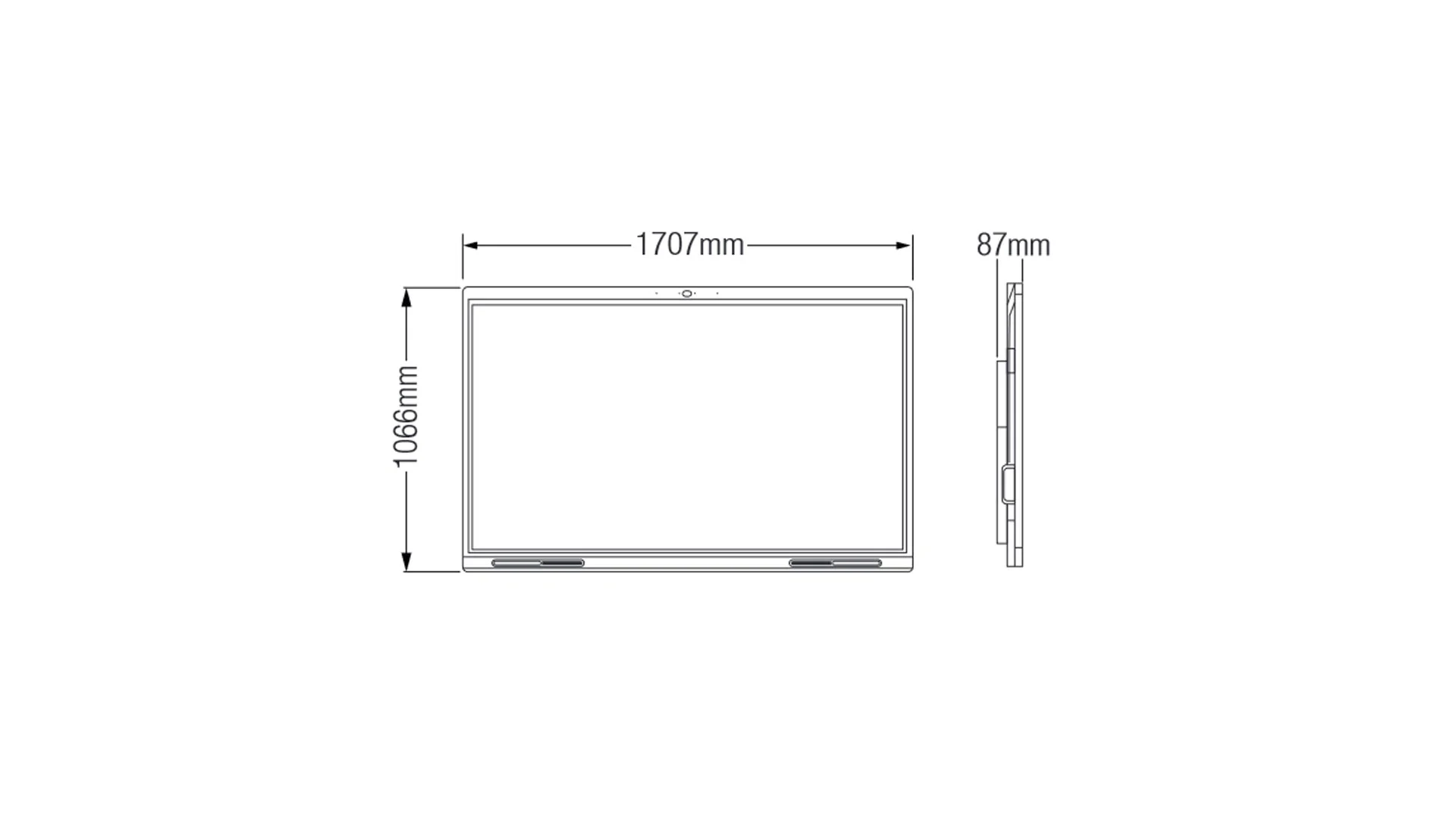 Dahua LCH75-MC410-B Smart Interactive Whiteboard 75 Inches - 4K Display, Android and Windows Support, Multiple Devices Wireless Sharing, Network Support Touchscreen Monitor - Image 4