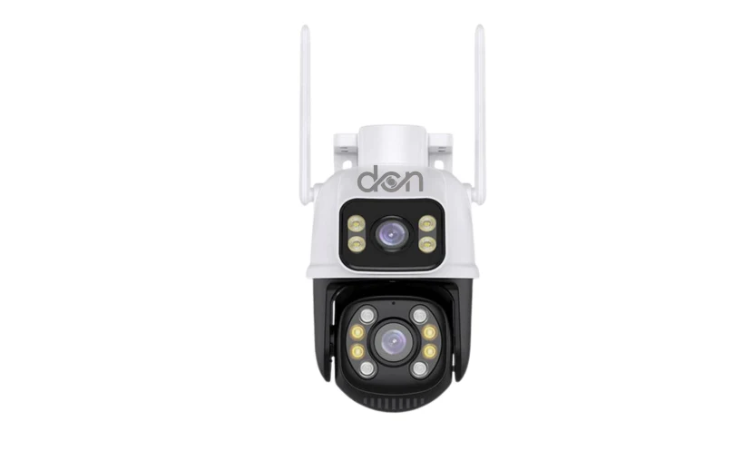Datacomm DCN-A28-WIFI Dual Lens PTZ Camera – Wireless WiFi Security Camera with Pan Tilt Zoom, HD Night Vision & Smart Motion Detection