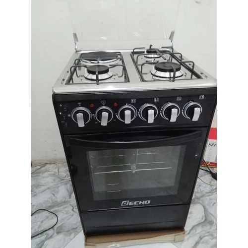 DECHO DC2026-60 60x60cm 3+1 Standing Cooker Electric Oven Auto Ignition – Heavy Duty Free Standing Kitchen Cooker for Home Cooking, Baking, and Daily Meal Preparation Applications - Image 4