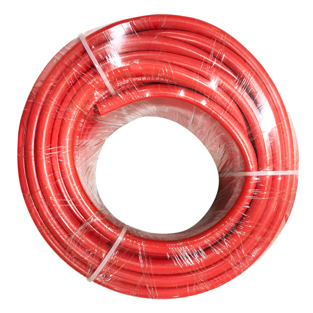 Deli DL-Q3008Z 2.0MPa 6.0MPa Gas Hoses – Heavy Duty Industrial Grade Gas Hose for Welding, Cutting Torch Systems, Workshop, and Construction Applications
