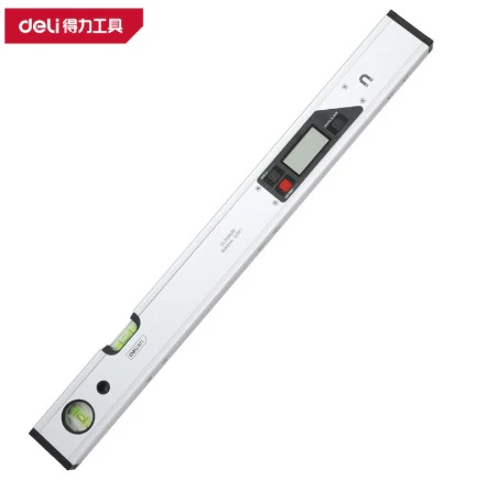 Deli DL293600 600mm Digital Level – Electronic Spirit Level with LCD Display & High Precision Measurement for Professional Construction Use