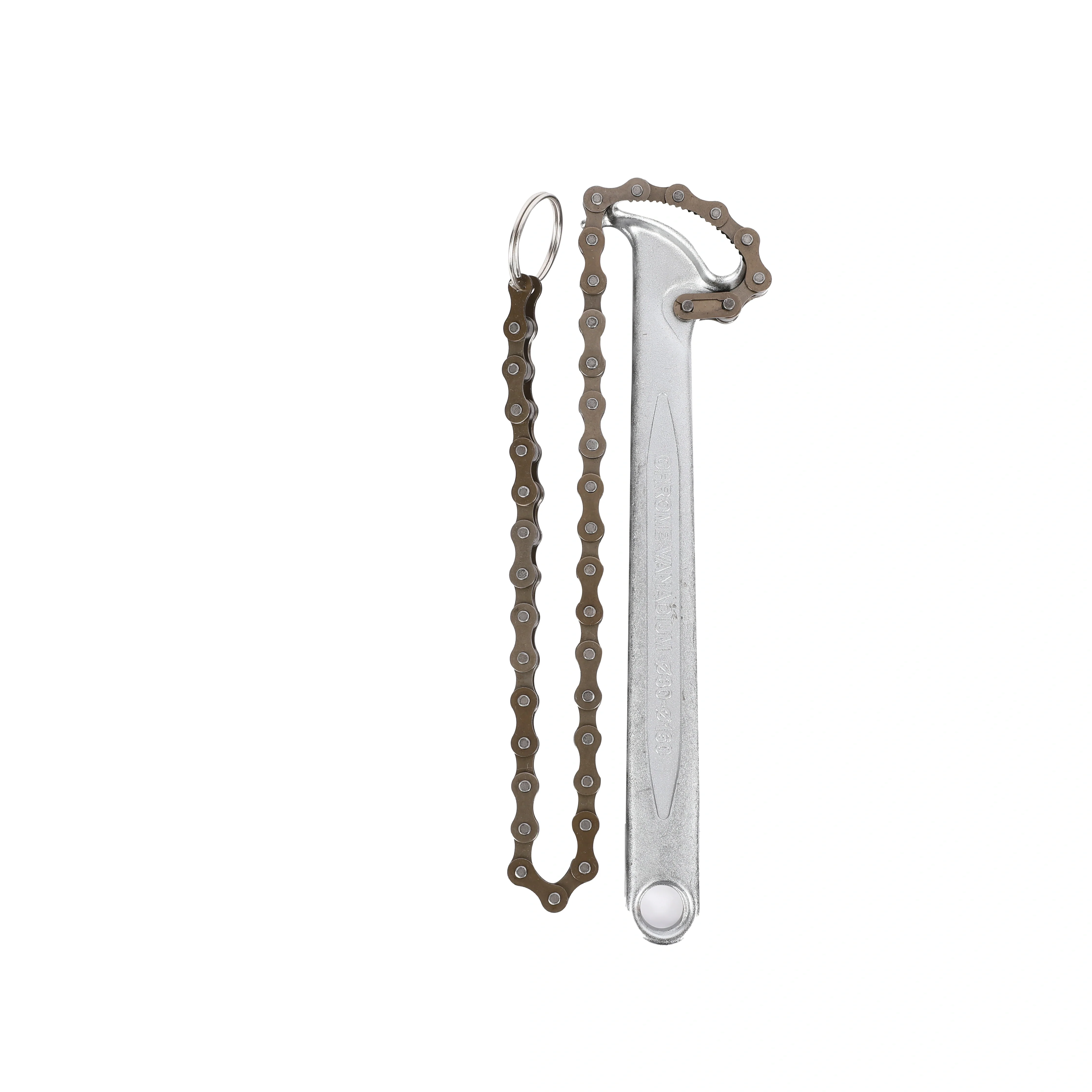Deli DL7409 9 Inch Chain Wrench – Heavy Duty Steel Pipe Chain Wrench for Plumbing, Mechanical and Industrial Applications - Image 3