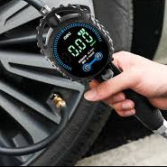 Deli DL7611 0.5-10Bar Tire Gauge – Heavy Duty Portable Pressure Measurement Tool for Automotive, Workshop, and DIY Use - Image 2