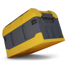 Deli DL884245 45L 500x290x300mm Plastic Tool Box – Heavy Duty PP Storage Box with 100kg Load Capacity for Workshop Construction DIY and Automotive Use - Image 3