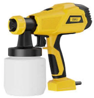 Deli EDC091 500W Electric Spray Gun 800ml – Smooth Finish Paint Sprayer for Walls, Wood & Metal - Image 2