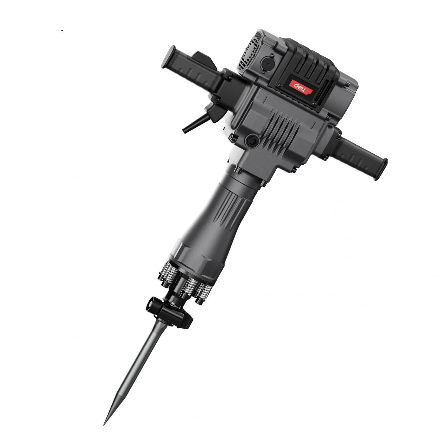 Deli EDE-DG30-1E 32mm 2100W 75J Demolition Breaker – Heavy Duty Industrial Electric Jack Hammer for Concrete Breaking, Construction, Roadwork, and Professional Demolition Applications - Image 2