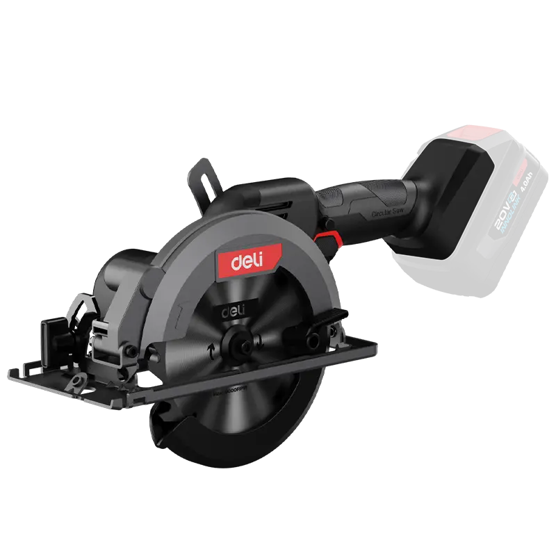 Deli EDE-YJ20-1 20V 150mm Lithium-Ion Circular Saw – Heavy Duty Cordless Wood Cutting Power Tool for Carpentry, Construction, Workshop, and Professional Industrial Applications - Image 2
