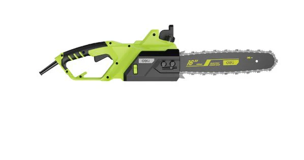 Deli EDG193 1600W Electric Chain Saw – High Power Corded Chainsaw for Tree Pruning, Firewood Cutting & Garden Use - Image 2