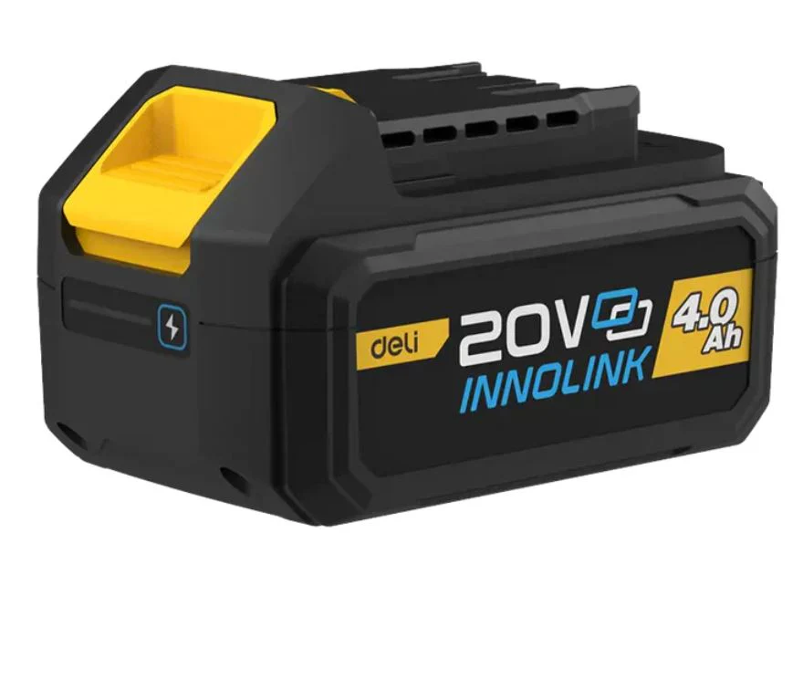 Deli EDL-CM20A4E 20V 4.0Ah Lithium-Ion Battery & Fast Charger Set – Long-Lasting Power for Cordless Tools - Image 2