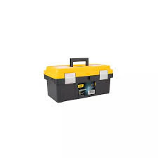 Deli EDL-TC270 17" 400x210x190mm Thickened Tool Box – Heavy Duty Professional Storage Solution for Workshop, Construction, Automotive, and Industrial Applications - Image 3
