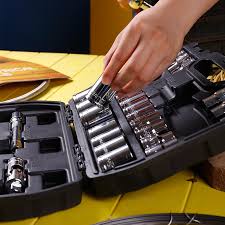 Deli EDL1032 1/2" 32 Pcs Socket Set – Heavy Duty Professional Tool Kit for Workshop, Automotive, and Mechanical Applications - Image 3