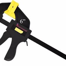 Deli EDL110106 63×150mm Quick Bar Clamp – Heavy Duty Rapid Action Clamping Tool with 90N Maximum Clamp Force for Woodworking, DIY and Workshop Use - Image 2