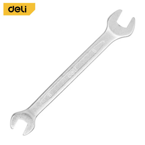 Deli EDL160819L 18x19mm Double Open End Spanner – Heavy Duty Professional Tool for Workshop, Automotive, Maintenance, and Industrial Applications - Image 2