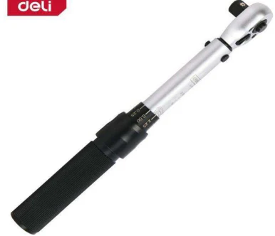 Deli EDL170025 3/8 Inch  5–25 N·m Drive Torque Wrench – Precision Mechanical Torque Wrench for Automotive, Mechanical and Workshop Fastening Applications