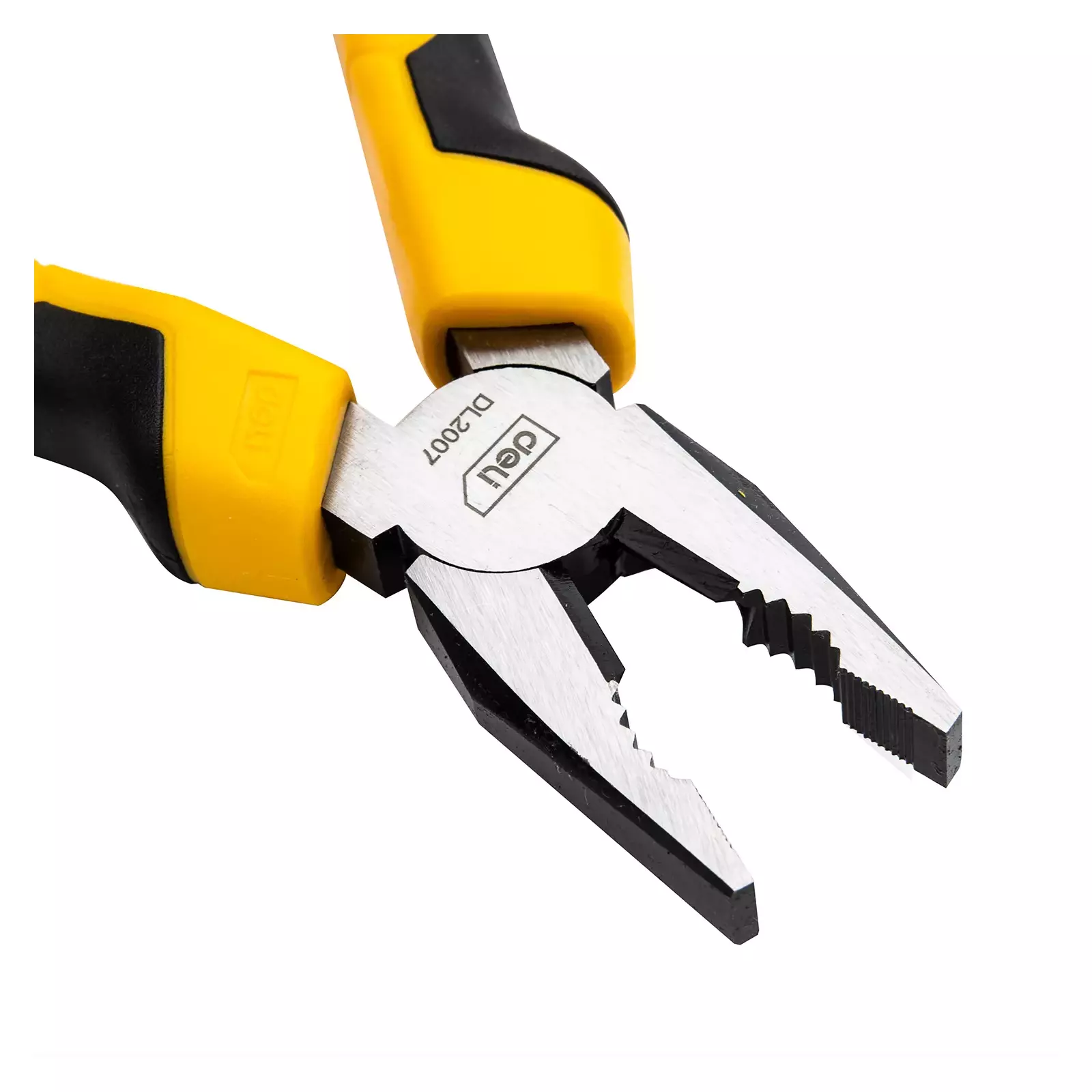 Deli EDL2007 7" 180mm Combination Pliers – Professional Heavy-Duty Steel Hand Tool for Cutting Wires, Gripping & Electrical Work - Image 3