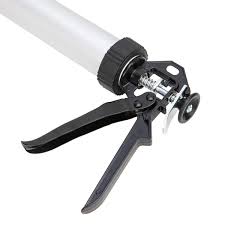 Deli EDL2380 15" Aluminum Handle Caulking Gun – Heavy Duty Professional Sealant and Adhesive Application Tool for Construction, Plumbing, Workshop, and Industrial Maintenance - Image 2