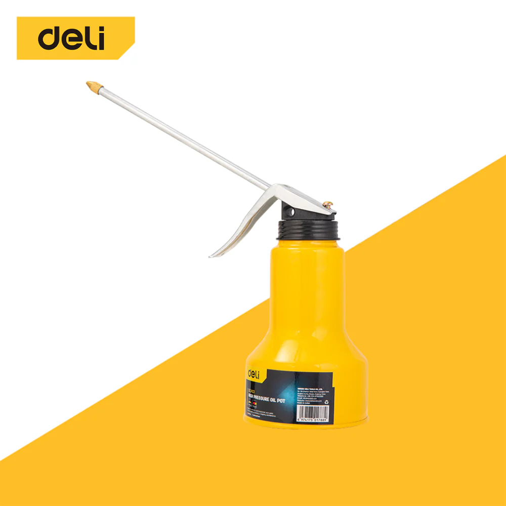 Deli EDL2404 500ml 250mm Oil Pot – Heavy Duty Professional Tool for Workshop, Automotive, Maintenance, and Industrial Applications - Image 2