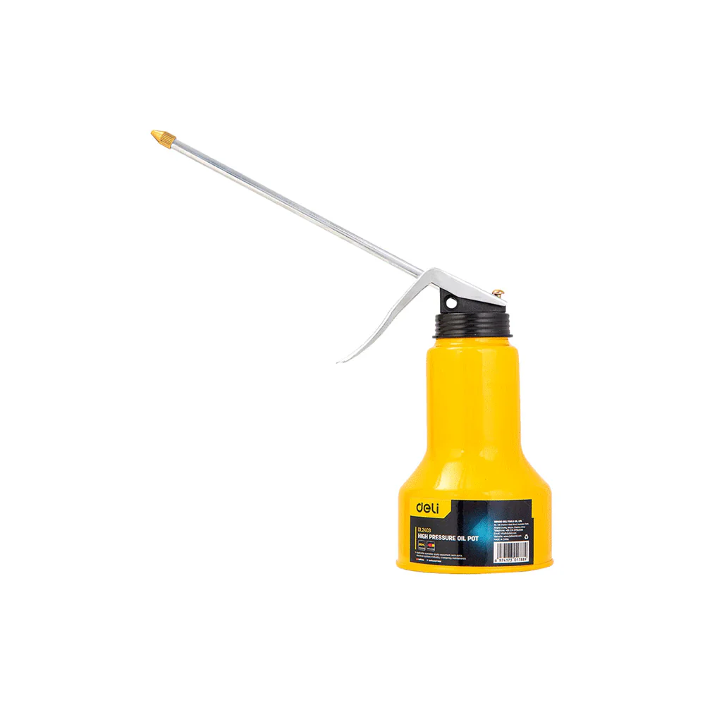 Deli EDL2404 500ml 250mm Oil Pot – Heavy Duty Professional Tool for Workshop, Automotive, Maintenance, and Industrial Applications - Image 3