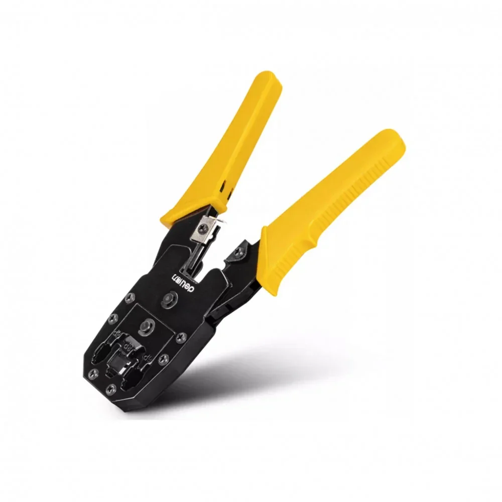 Deli EDL2468 200mm Modular Plug Crimper – 4P, 6P, 8P Heavy Duty Professional Precision Tool for Workshop, Networking, Electrical, and Industrial Applications - Image 3