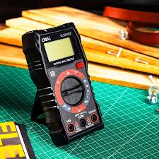 Deli EDL334301 600V 1999 Count Digital Multimeter – CAT III Professional Precision Measurement Tool for Electrical, Workshop, Automotive, and Industrial Applications - Image 2