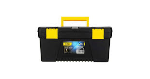 Deli EDL432417 17" Plastic Tool Box – Heavy Duty Professional Portable Storage Case for Workshop, Construction, Automotive, and Industrial Applications - Image 2