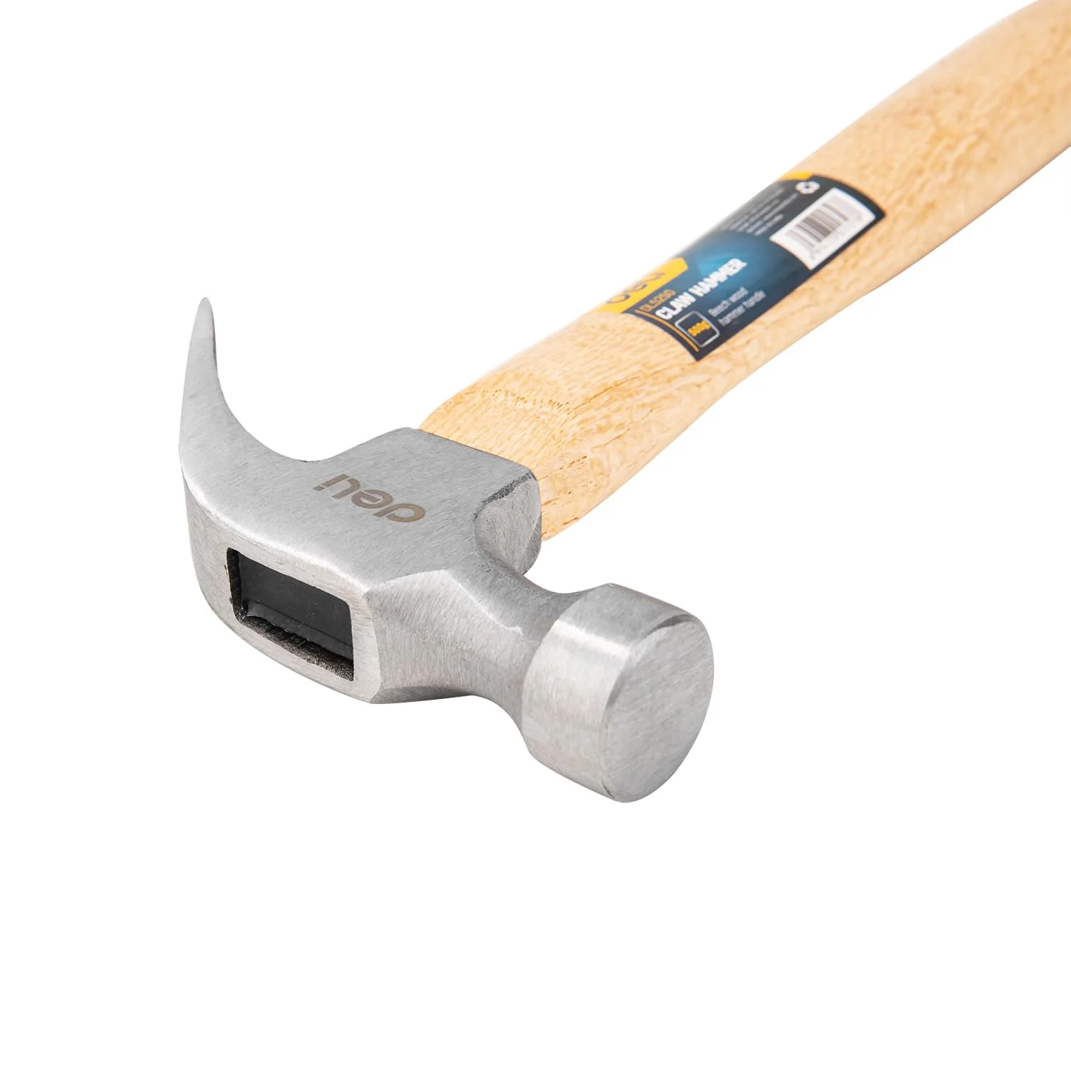 Deli EDL5250 16oz / 500g Claw Hammer – Heavy Duty Professional Claw Hammer for Carpentry, Framing, Construction, Workshop Repairs, and Industrial Maintenance Applications - Image 2