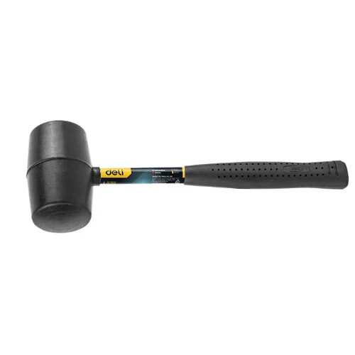 Deli EDL5616 16oz 500g Rubber Hammer – Professional Rubber Mallet for Workshop, Carpentry, Construction, Assembly, and Industrial Maintenance Applications - Image 3