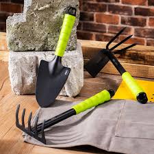 Deli EDL580803 3pcs 310mm 12" Lopper Set – Heavy Duty Gardening Hoe, Shovel, and Rake for Lawn Maintenance Workshop and DIY Use - Image 2