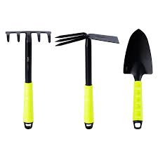 Deli EDL580803 3pcs 310mm 12" Lopper Set – Heavy Duty Gardening Hoe, Shovel, and Rake for Lawn Maintenance Workshop and DIY Use - Image 3