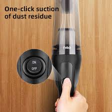 Deli EDL8081 12V 65W Lithium-Ion Vacuum Cleaner – Portable Heavy Duty Cordless Handheld Vacuum for Home Car Workshop and DIY Use - Image 4