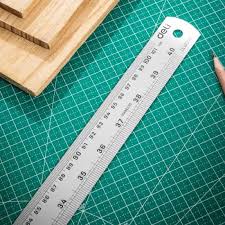 Deli EDL8100Y 100cm 3.5cm Steel Ruler – Heavy Duty Precision Measuring Tool for Carpentry, Construction, Workshop, and Industrial Applications - Image 2