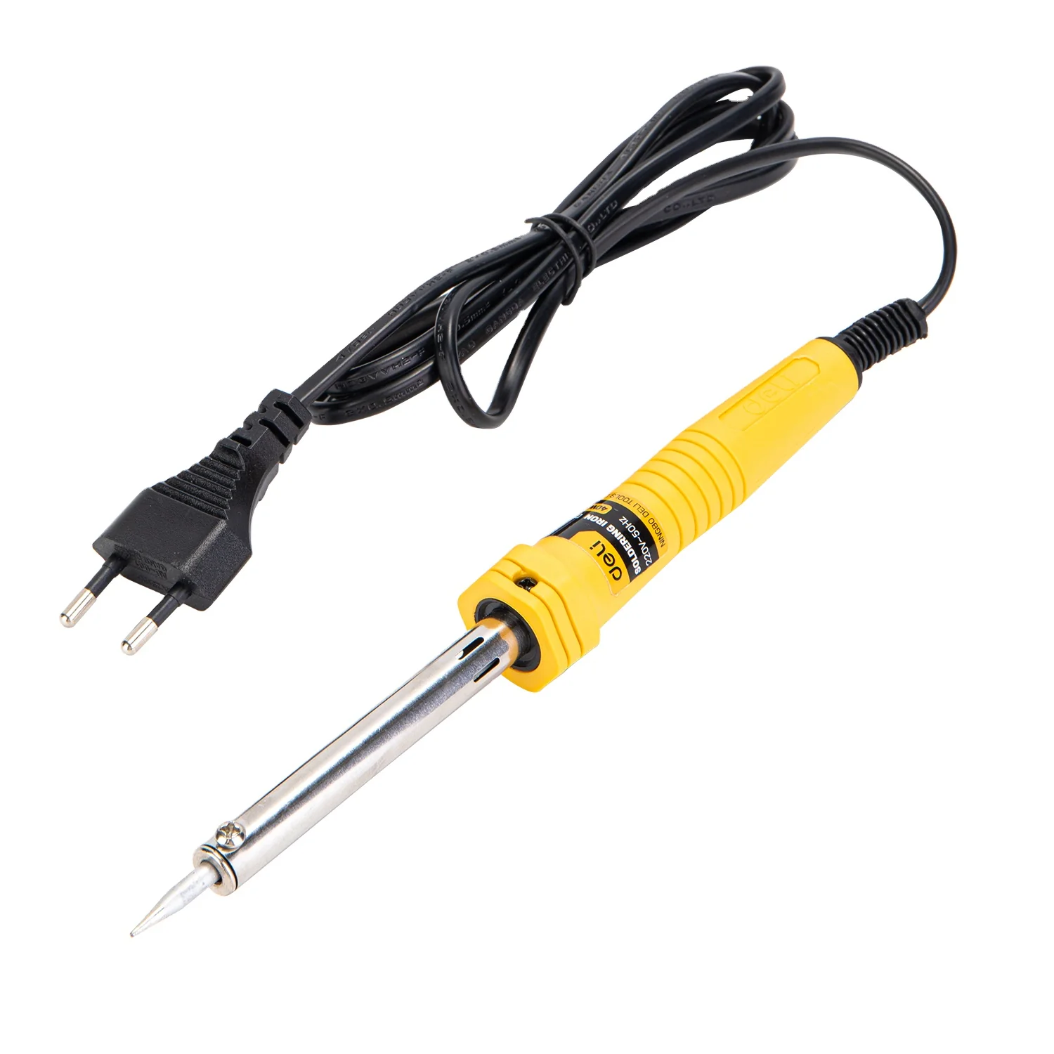 Deli EDL8830 220V 50Hz 30W Electric Soldering Iron – Heavy Duty Professional Precision Soldering Tool for Electronics Repair, Electrical Work, Workshop, and Industrial Applications