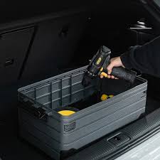 Deli EDL884160 60L 615x295x357mm Storage Box – Heavy Duty PP Container with 100kg Load Capacity for Workshop Construction DIY and Home Use - Image 2