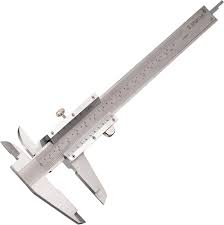 Deli EDL92150C 150mm 6" Vernier Caliper – Precision Stainless Steel Sliding Caliper for Workshop, Metalworking & Engineering