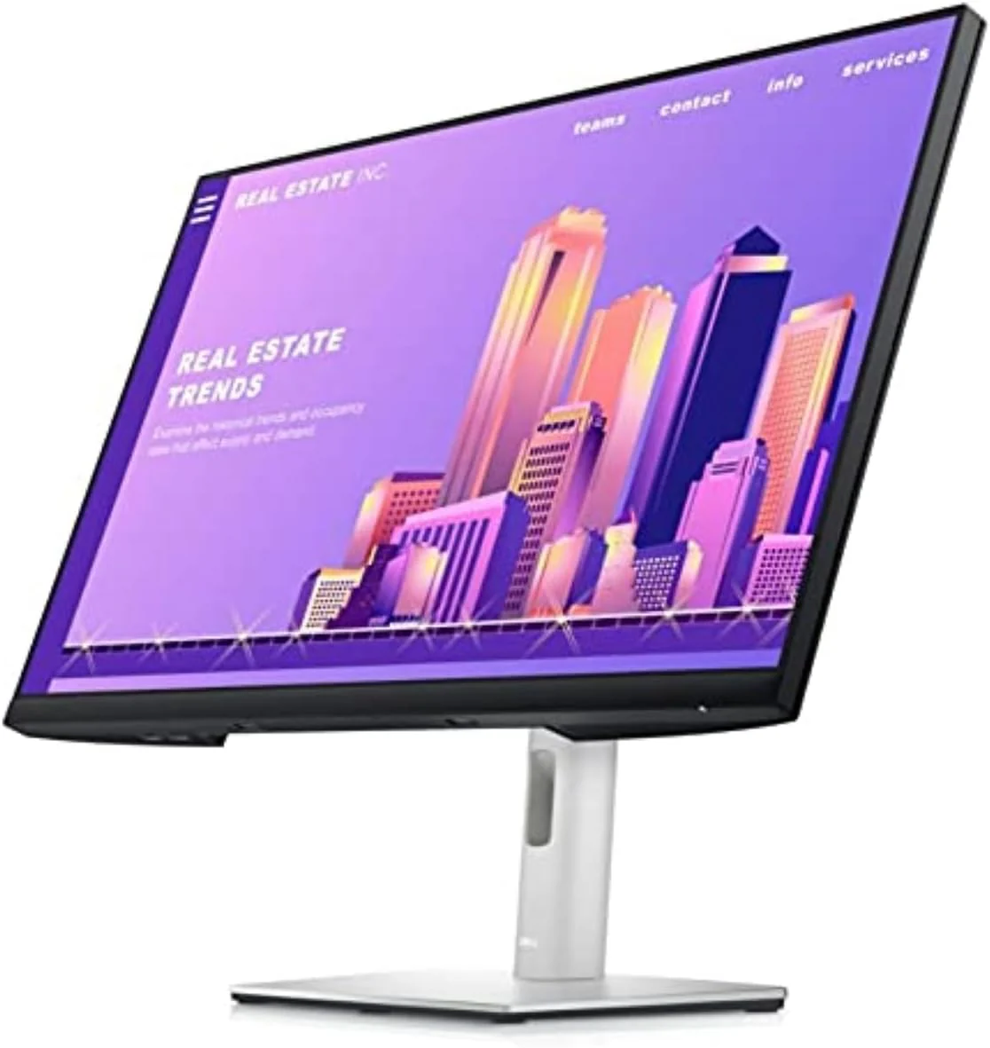 Dell 27 Inch FHD Computer Monitor - P2722H (210-AZYZ) - Image 2