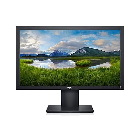 Dell E2020H 20-Inch Monitor – 20” HD+ LED Monitor (1600x900), 60Hz, VGA & DisplayPort, Anti-Glare Display for Office & Home Use